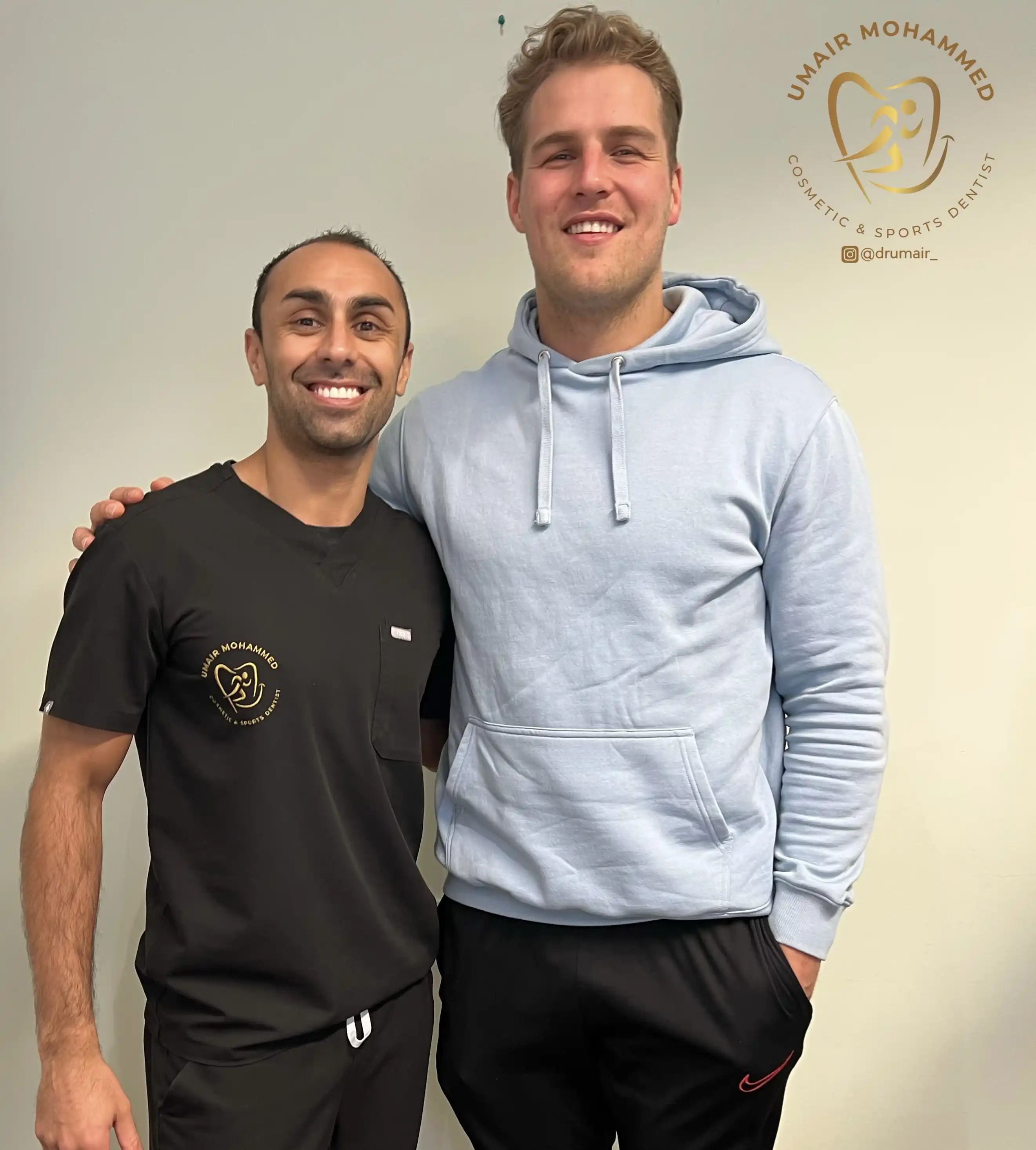 Dr Umair Mohammed with Happy Patient 10