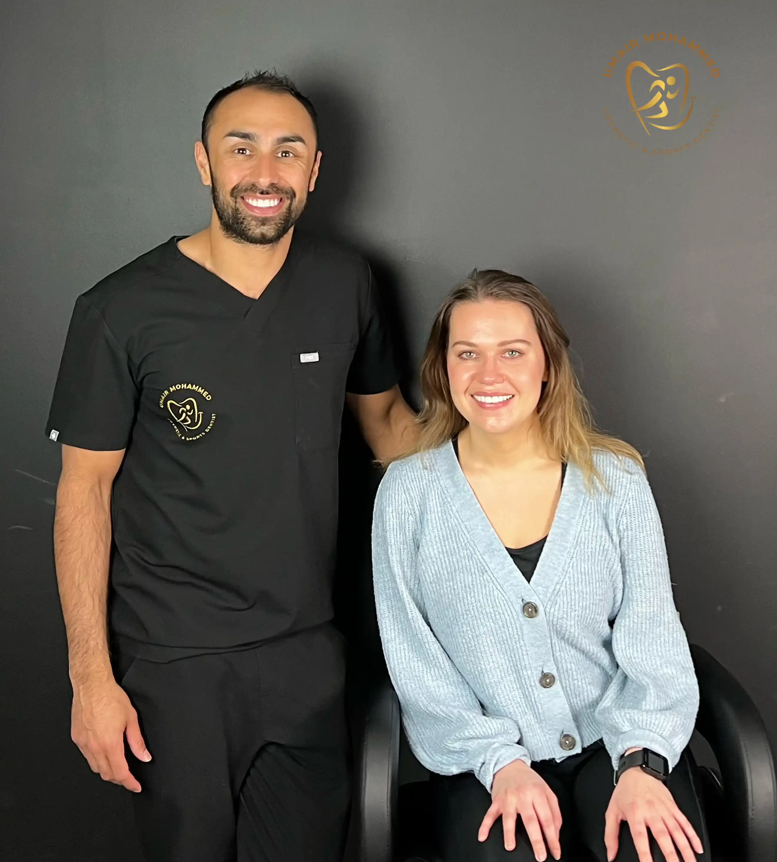 Dr Umair Mohammed with Happy Patient 25