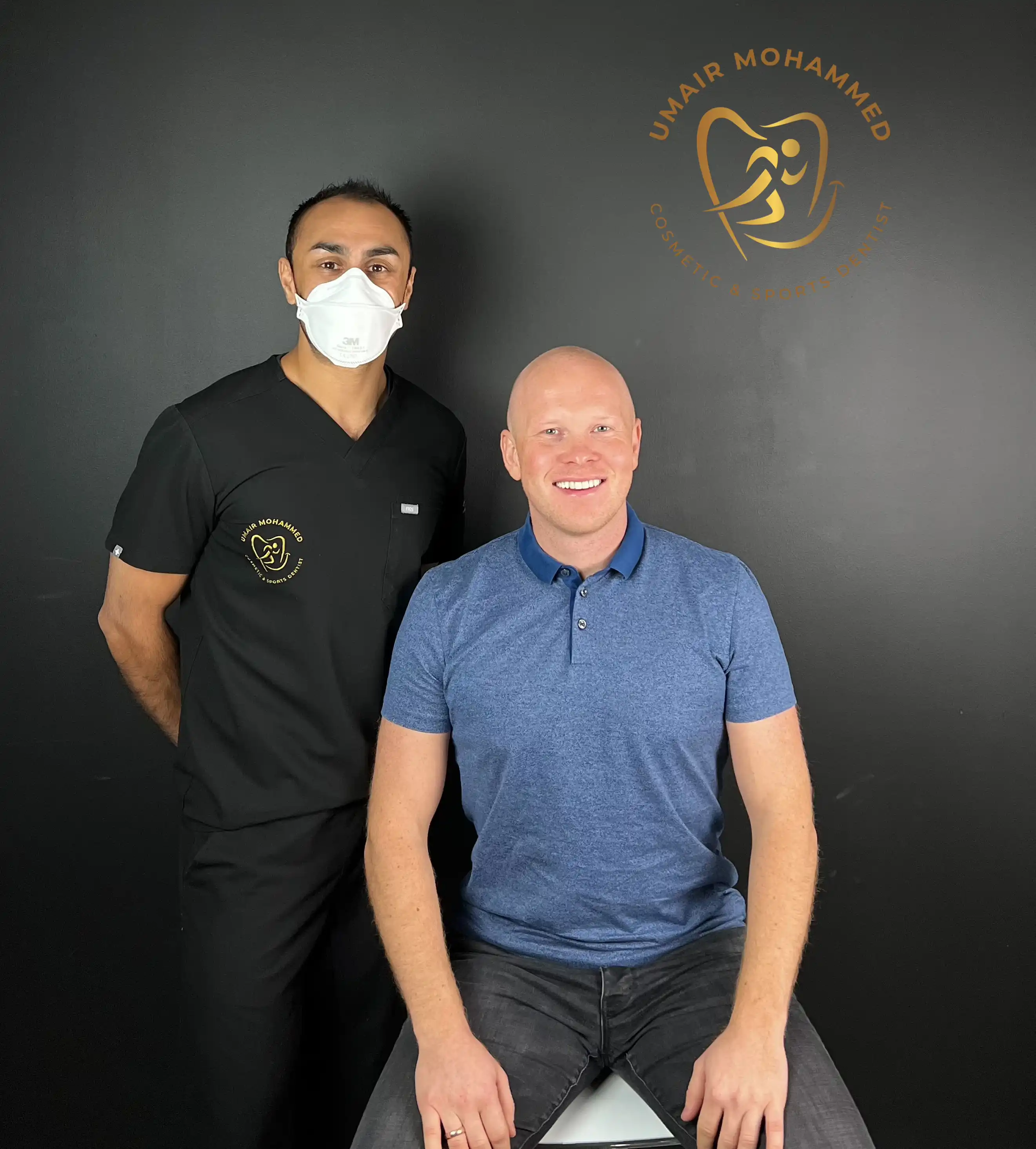 Dr Umair Mohammed with Happy Patient 28