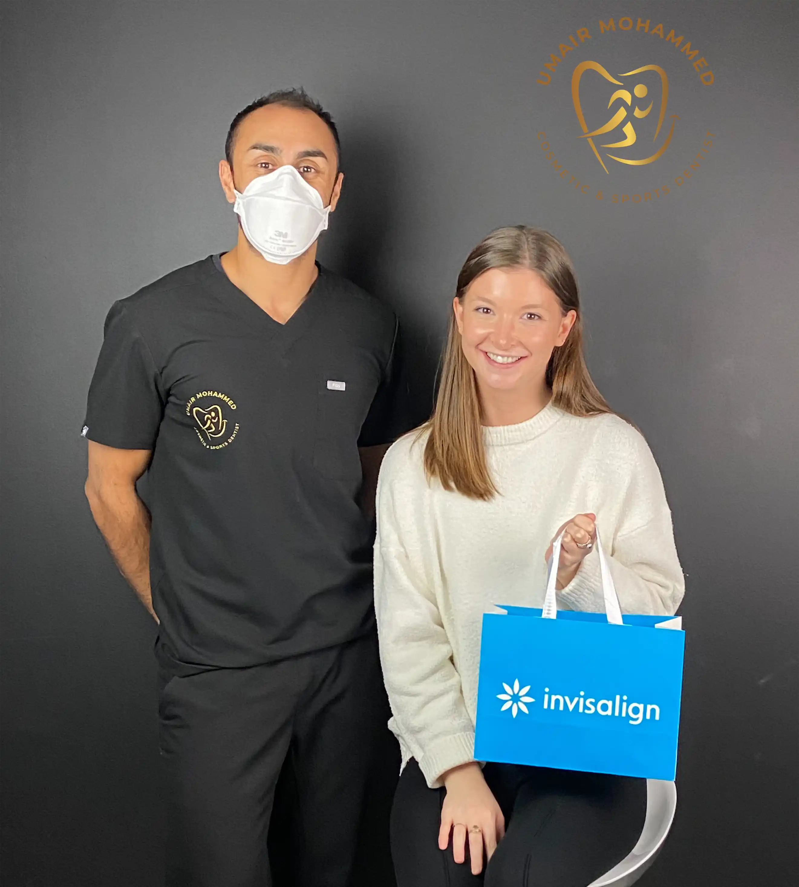 Dr Umair Mohammed with Happy Patient 31