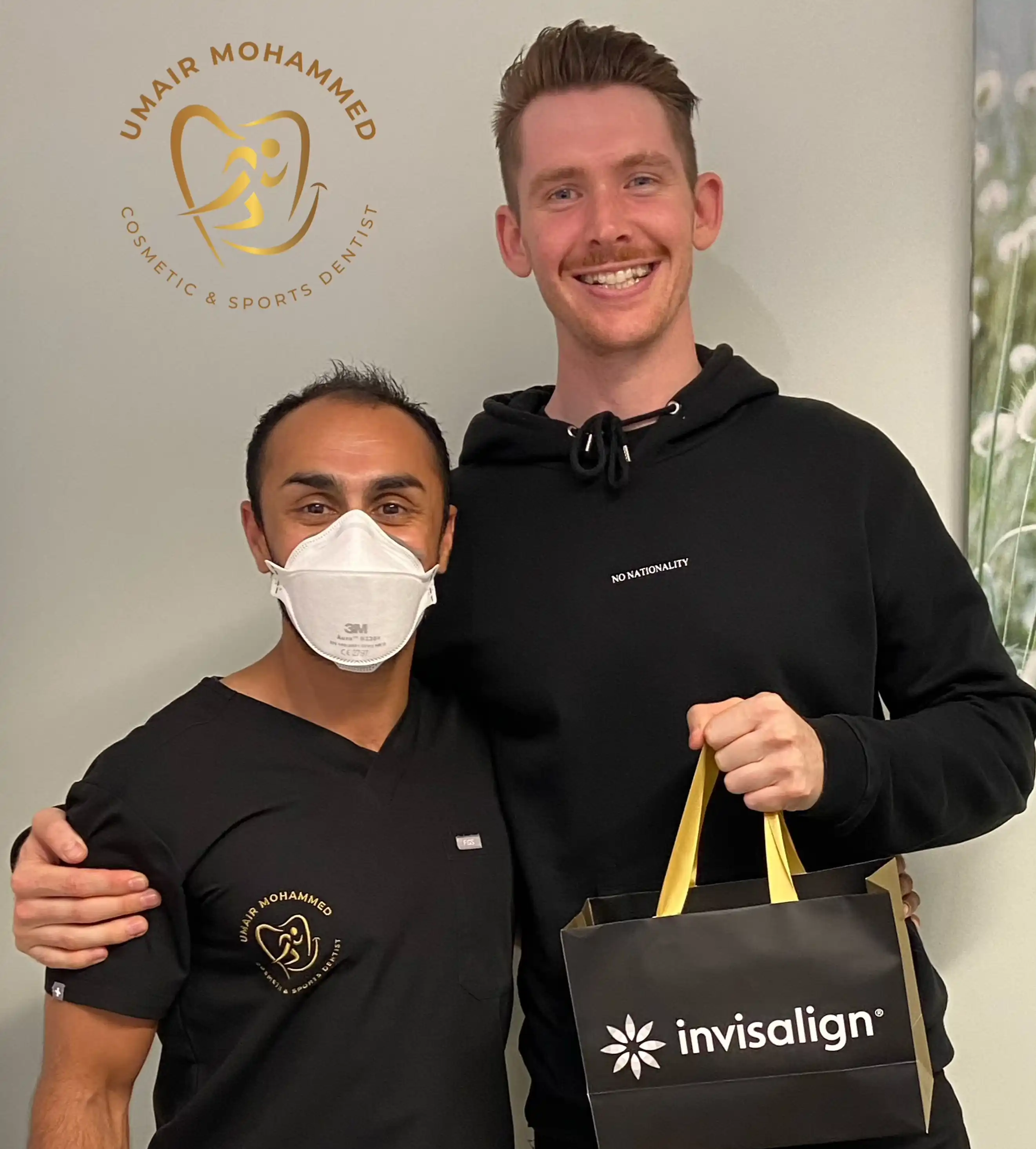 Dr Umair Mohammed with Happy Patient 33