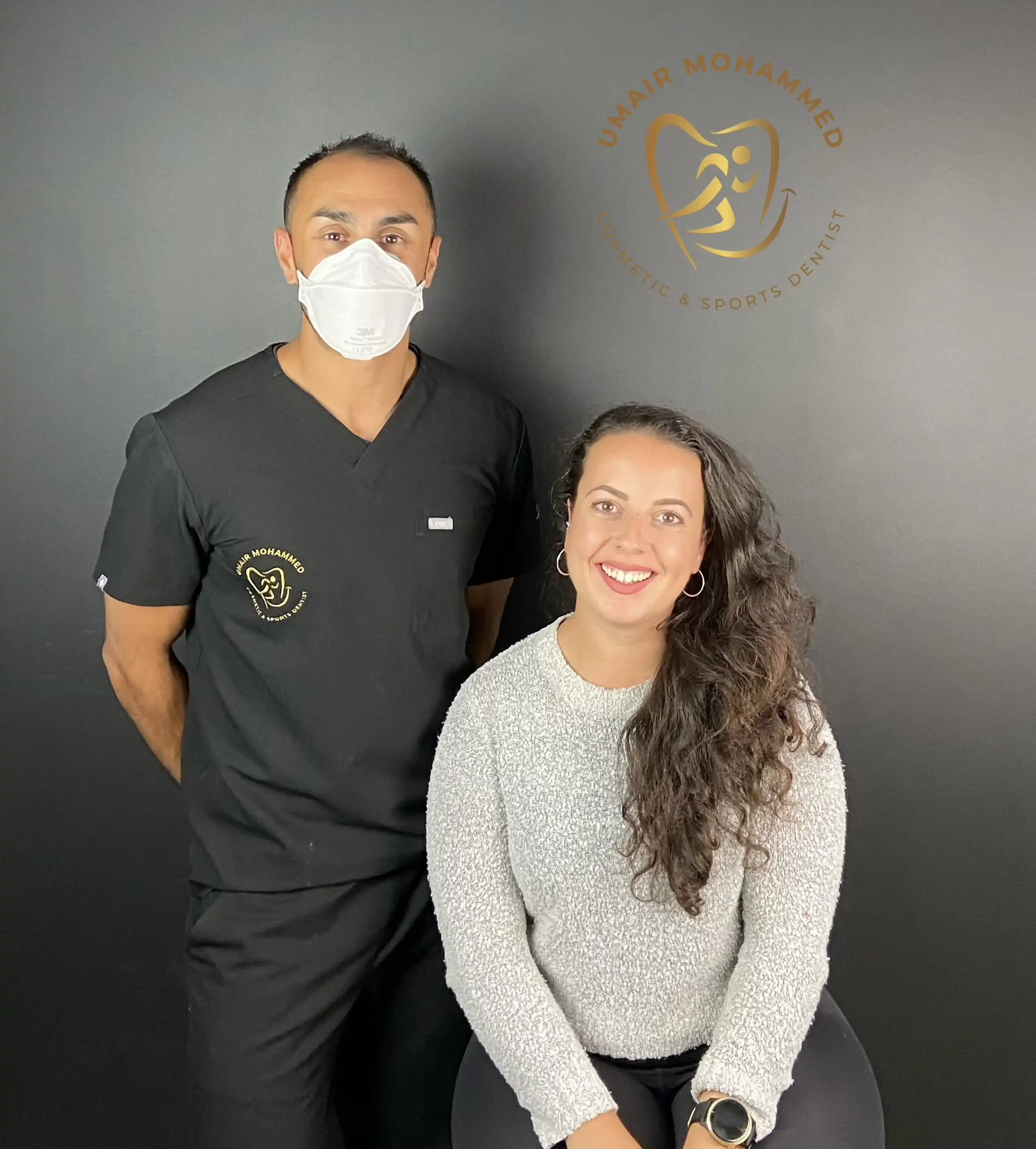 Dr Umair Mohammed with Happy Patient 35