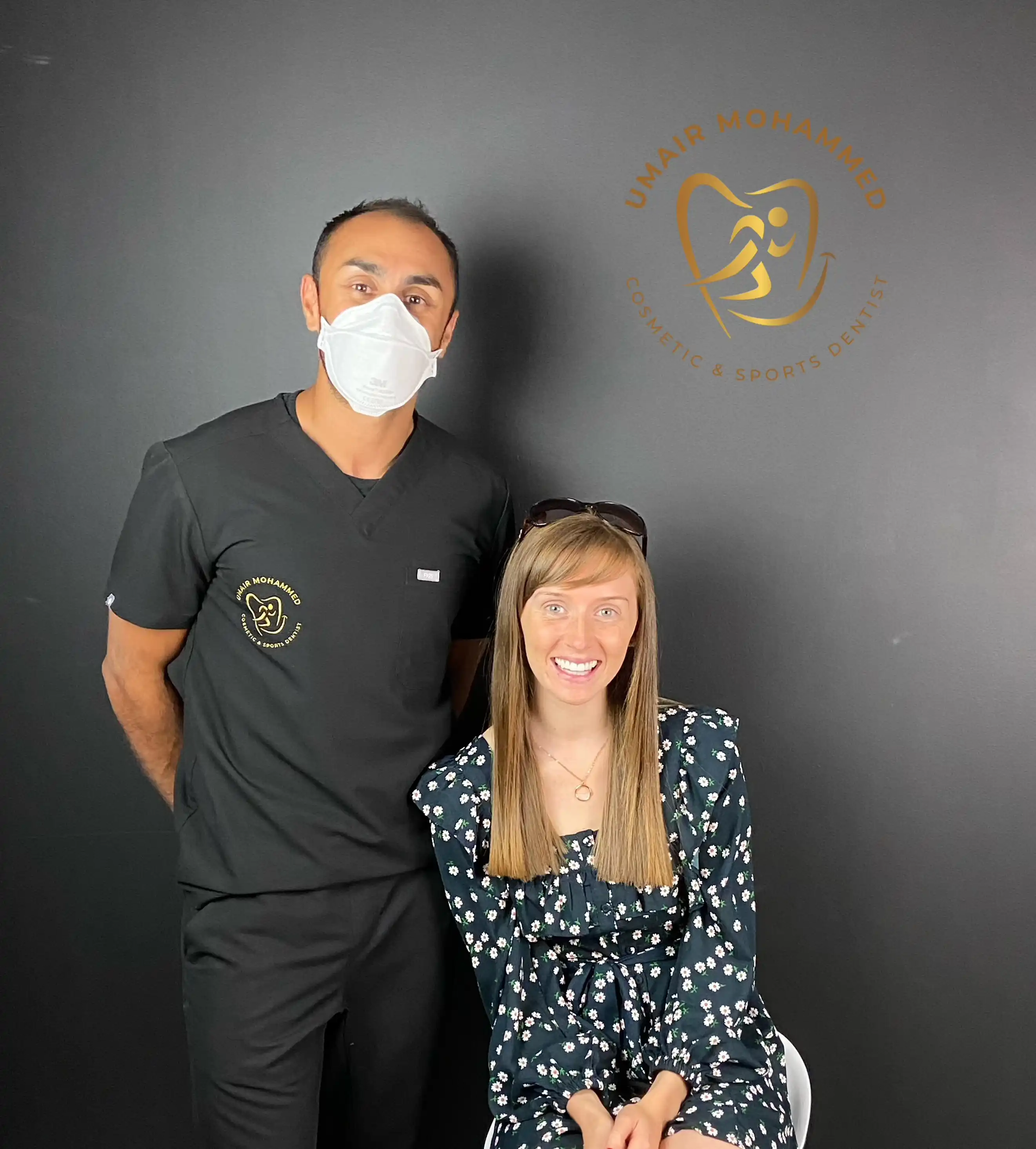 Dr Umair Mohammed with Happy Patient 36