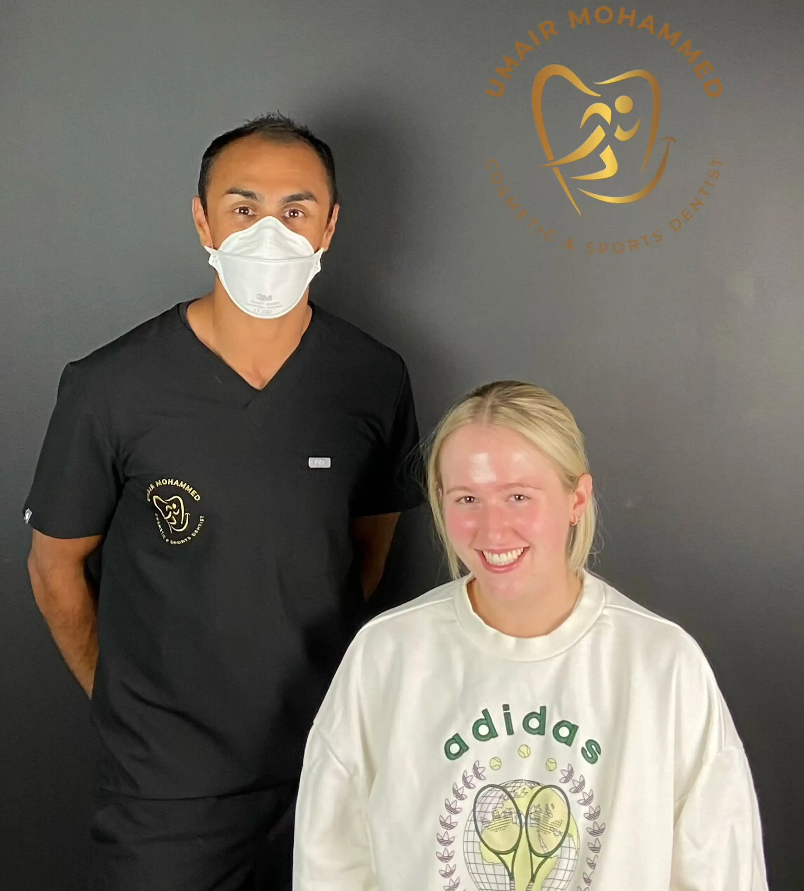 Dr Umair Mohammed with Happy Patient 38
