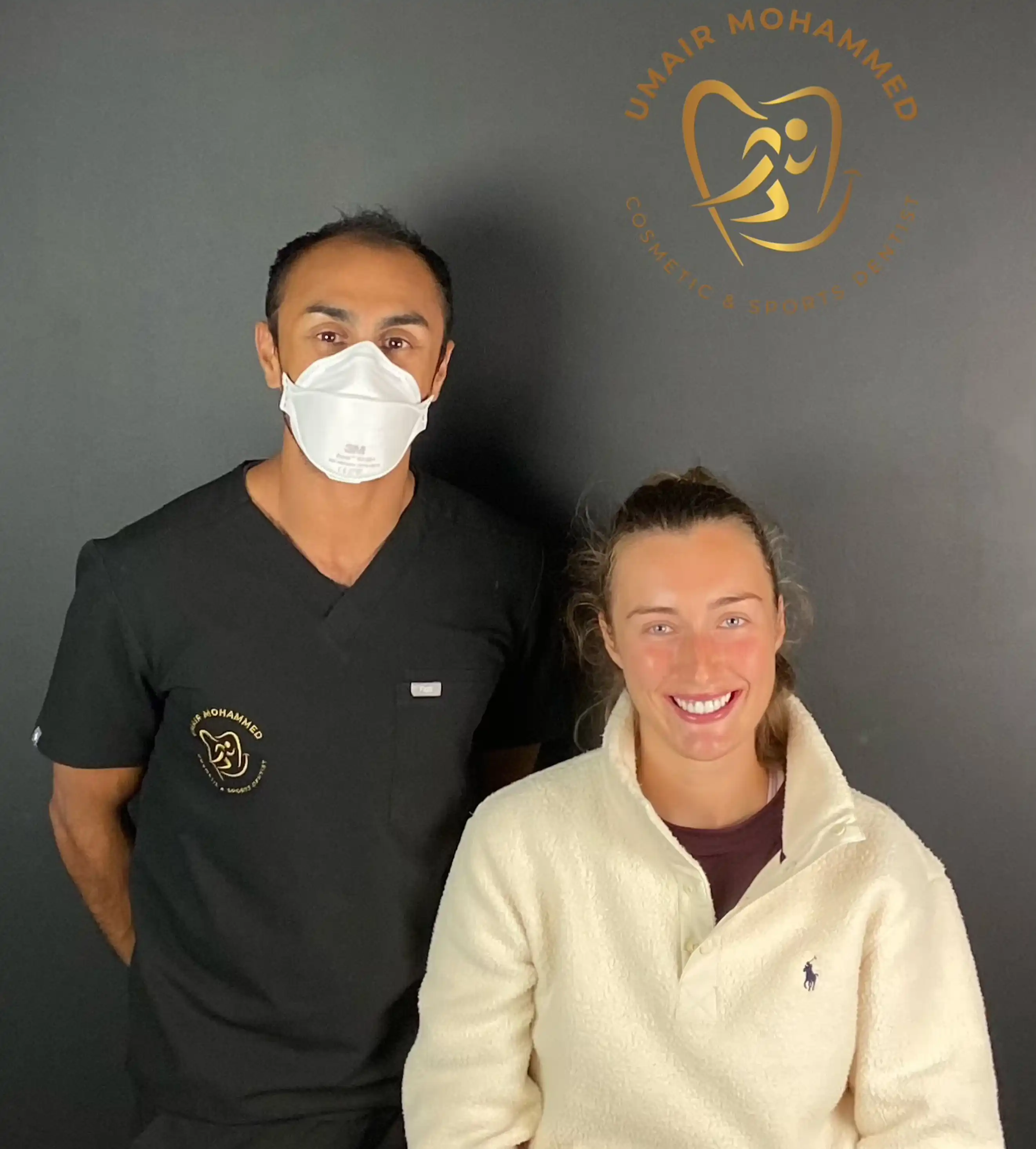 Dr Umair Mohammed with Happy Patient 40