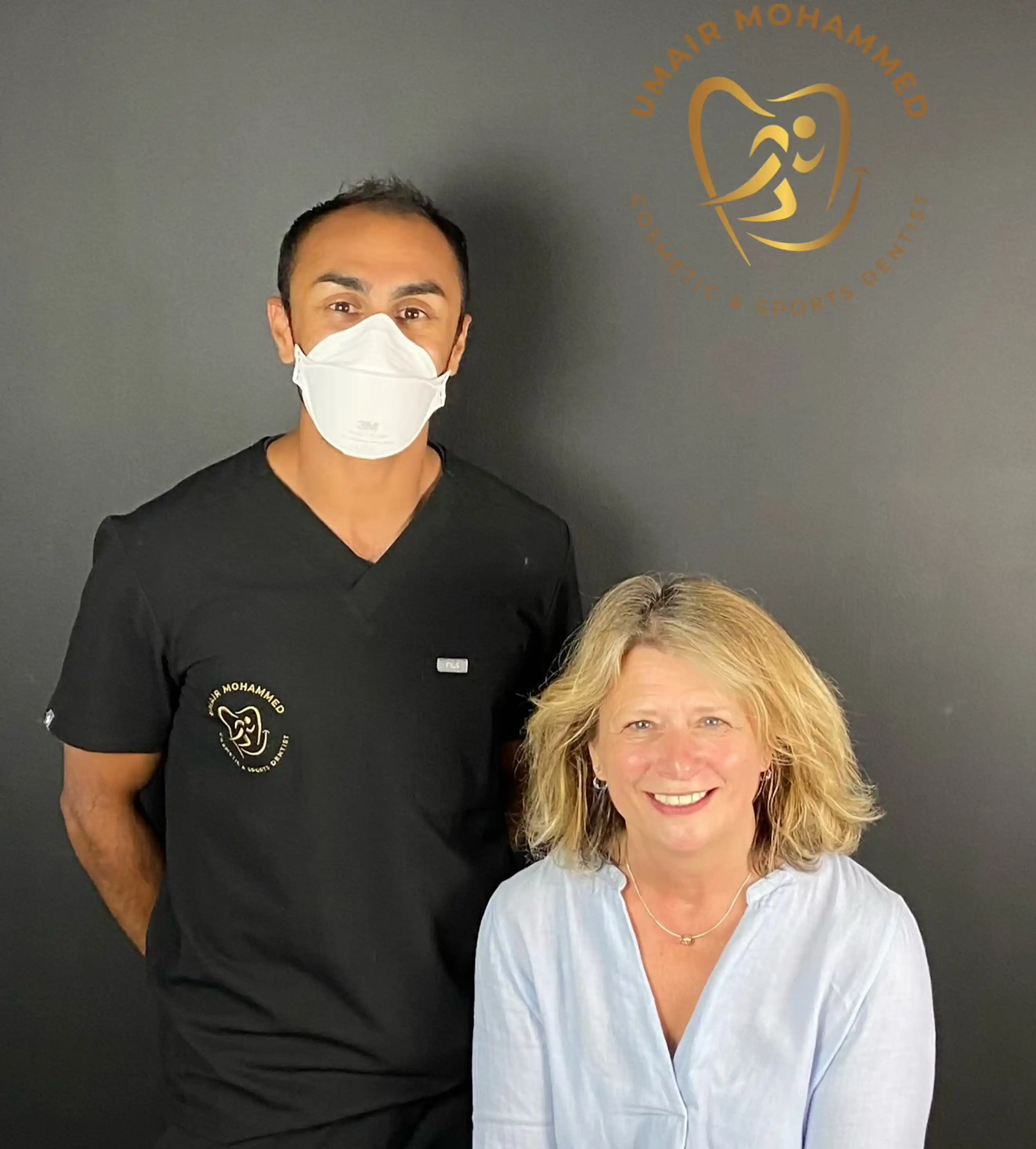 Dr Umair Mohammed with Happy Patient 41