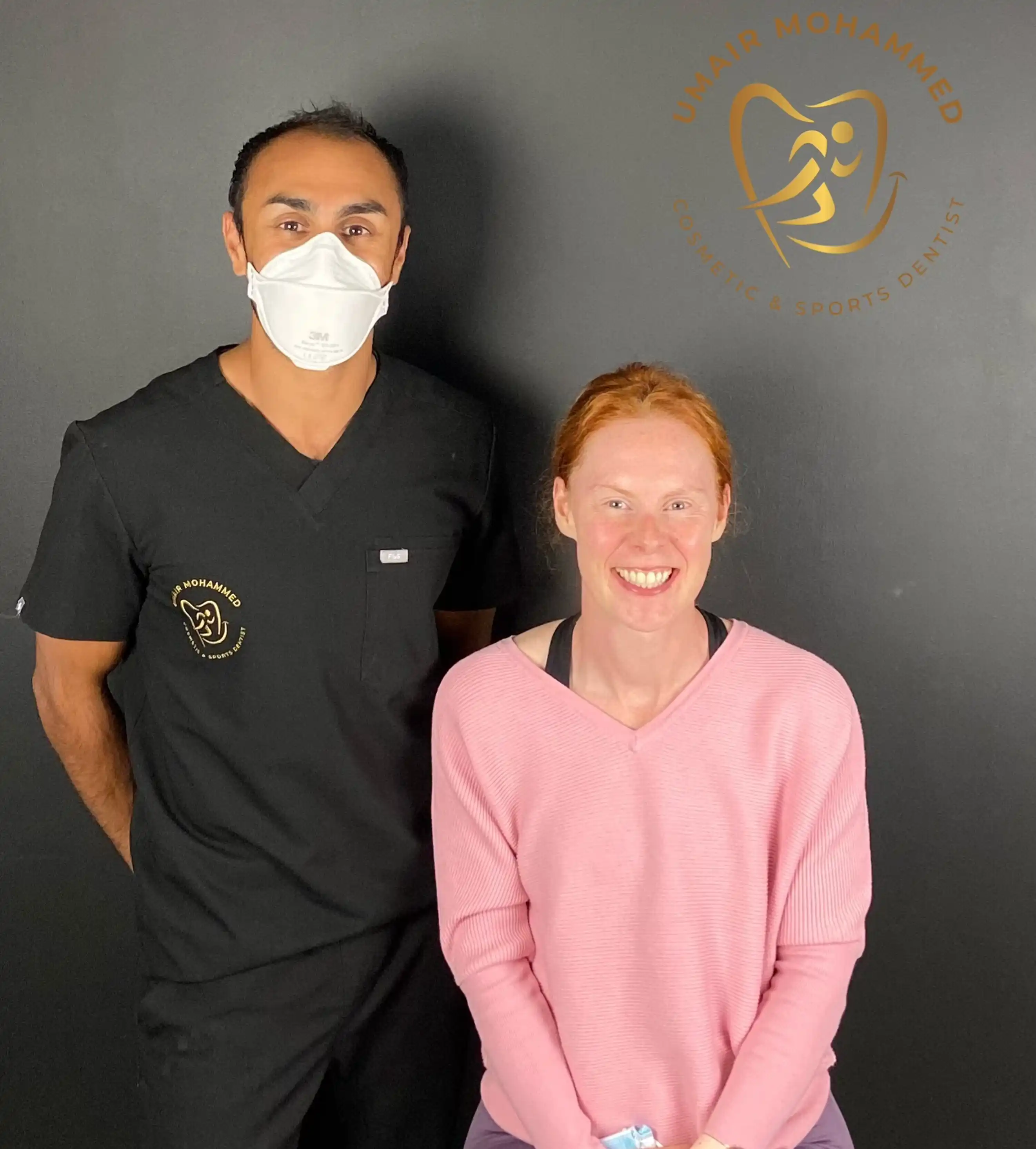 Dr Umair Mohammed with Happy Patient 43