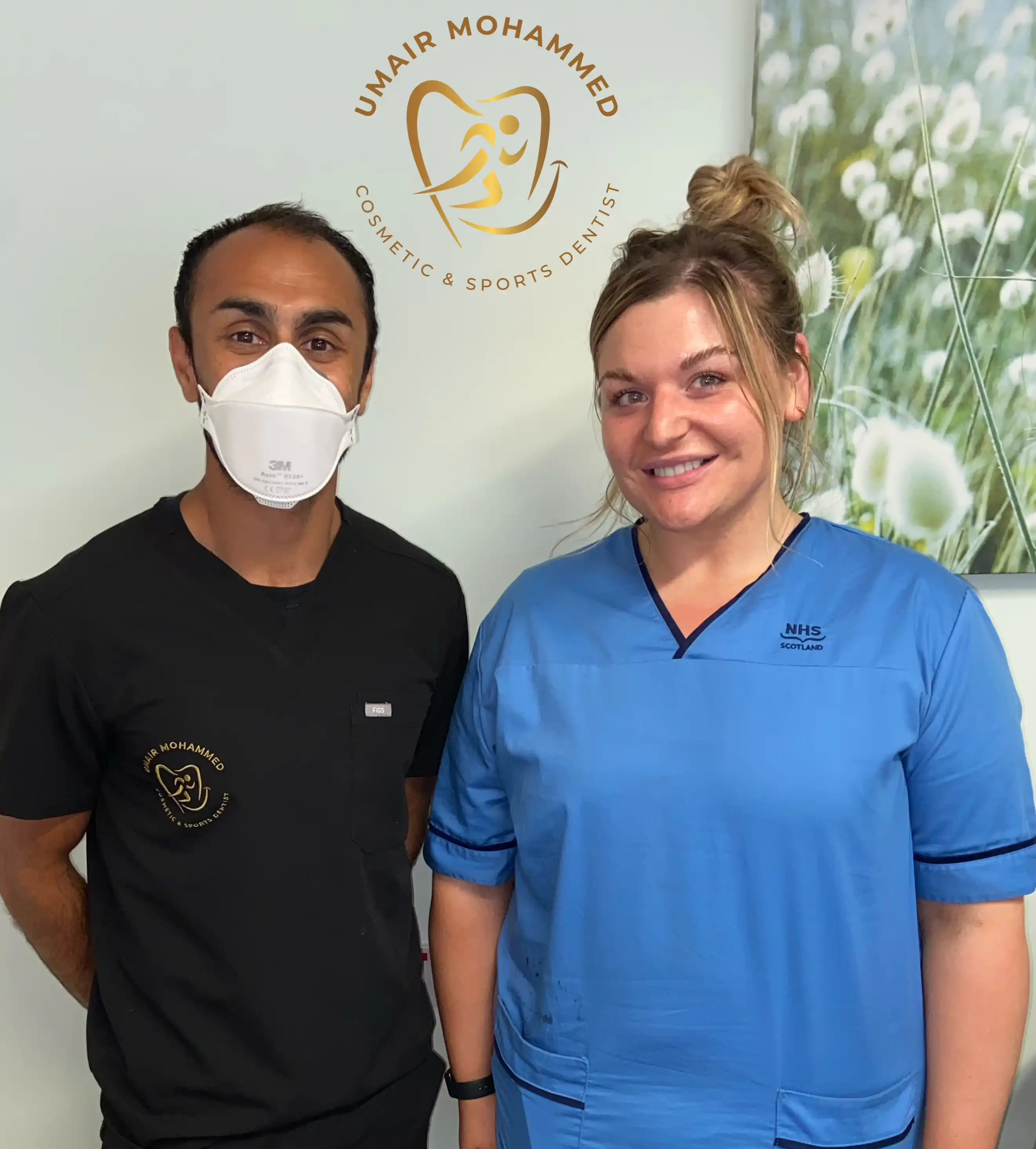 Dr Umair Mohammed with Happy Patient 44