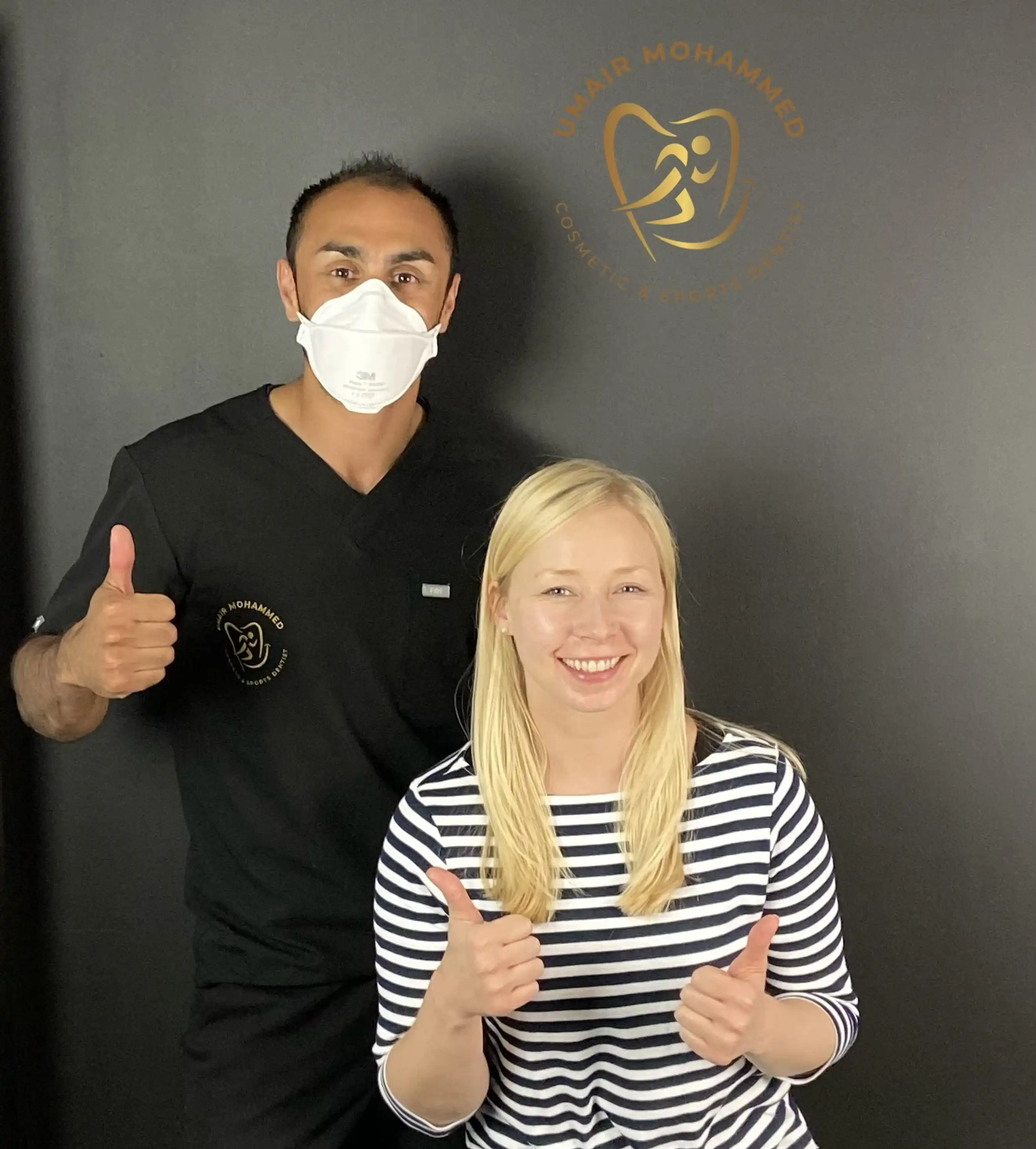 Dr Umair Mohammed with Happy Patient 47