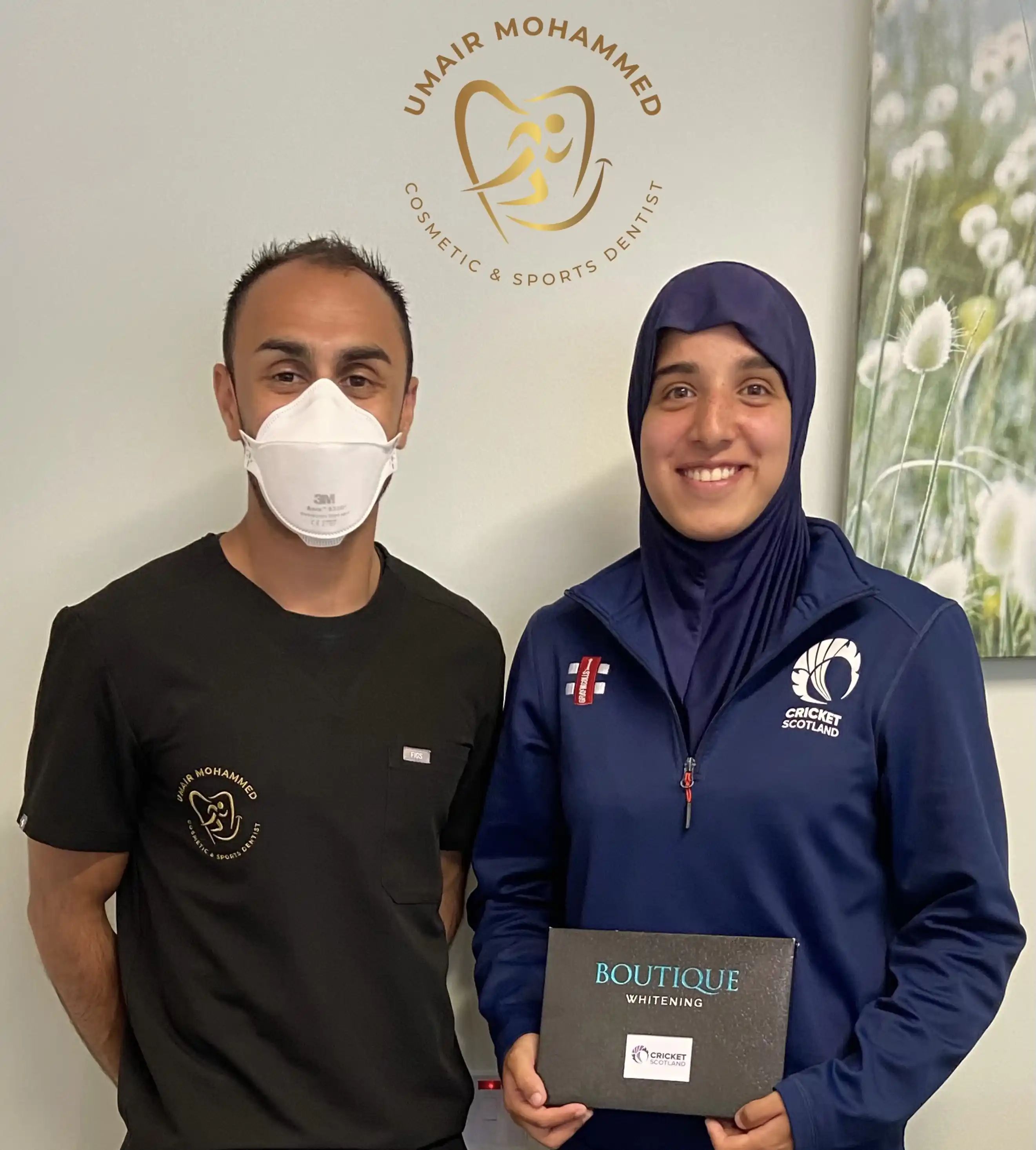 Dr Umair Mohammed with Happy Patient 48