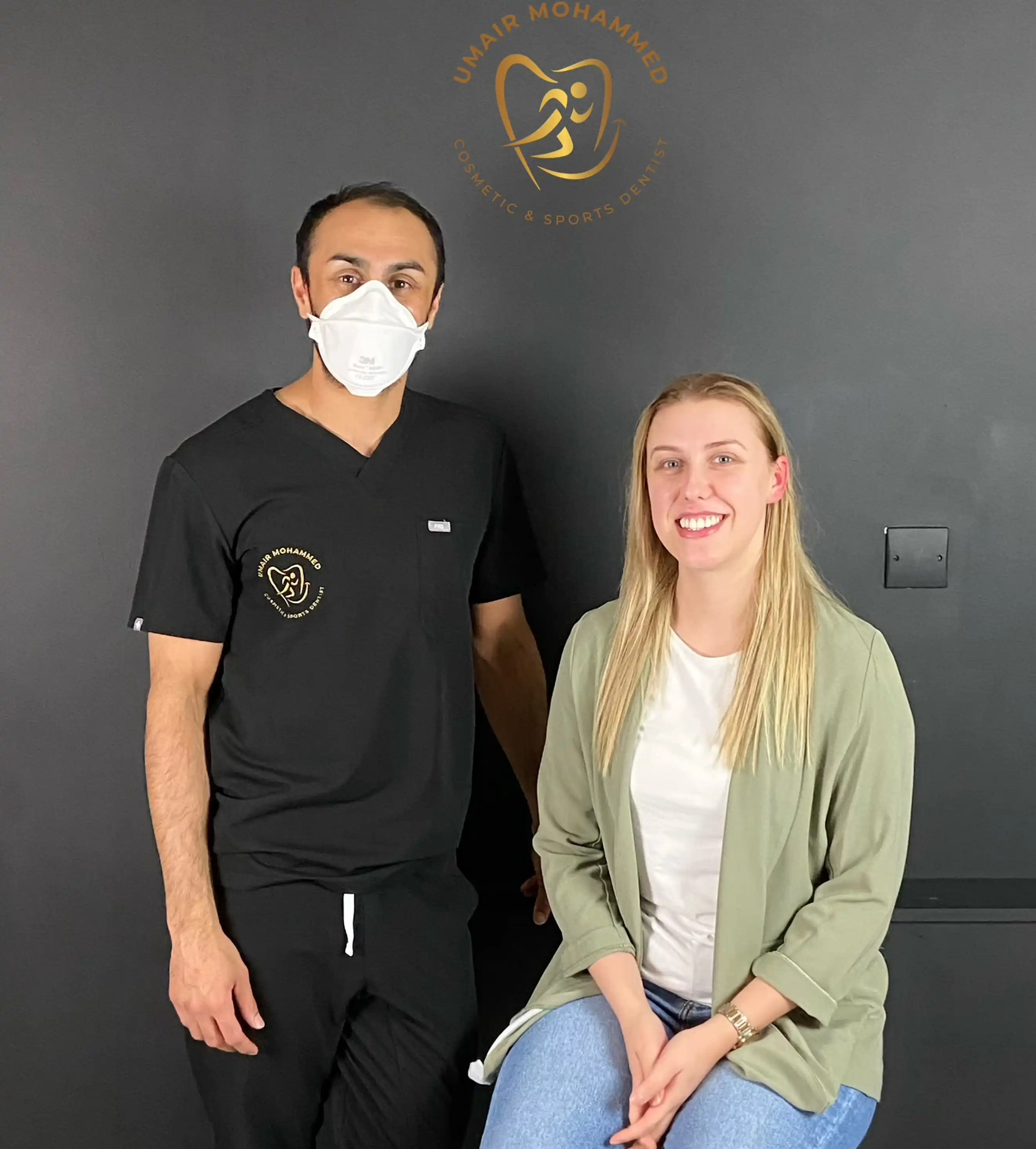 Dr Umair Mohammed with Happy Patient 51