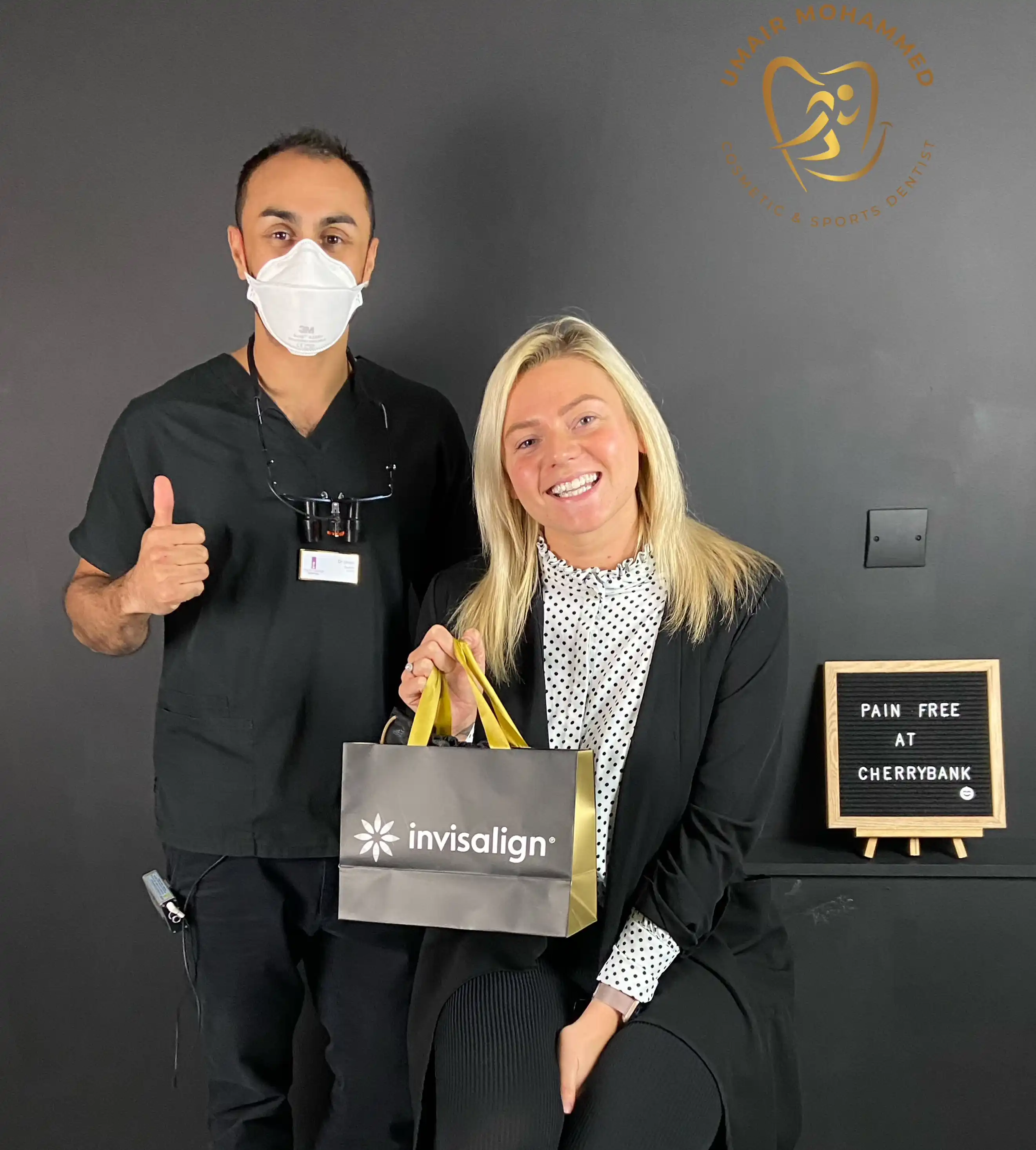 Dr Umair Mohammed with Happy Patient 59