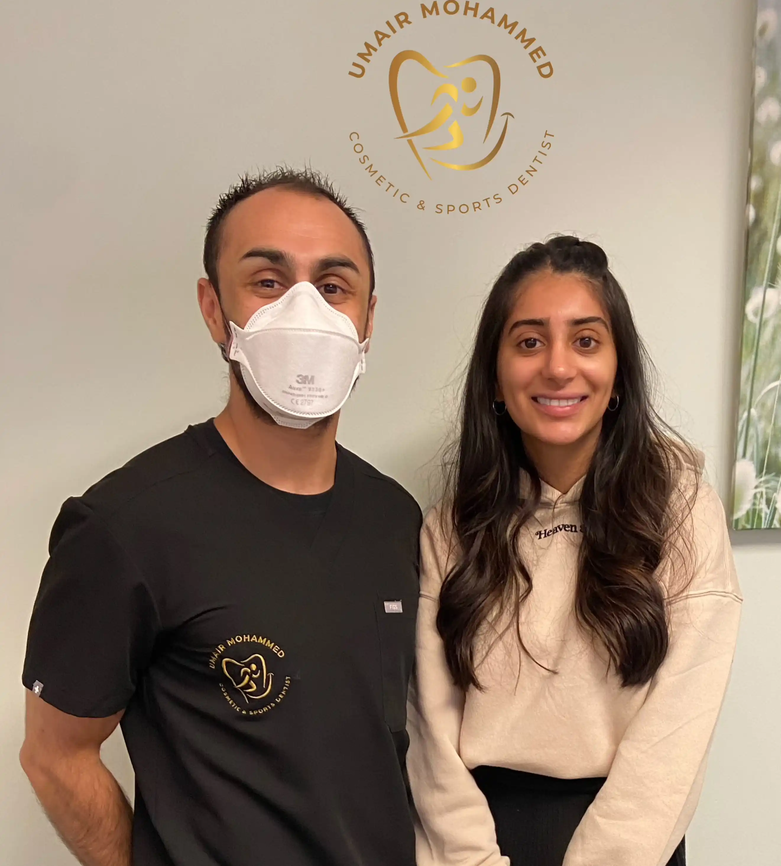 Dr Umair Mohammed with Happy Patient 61