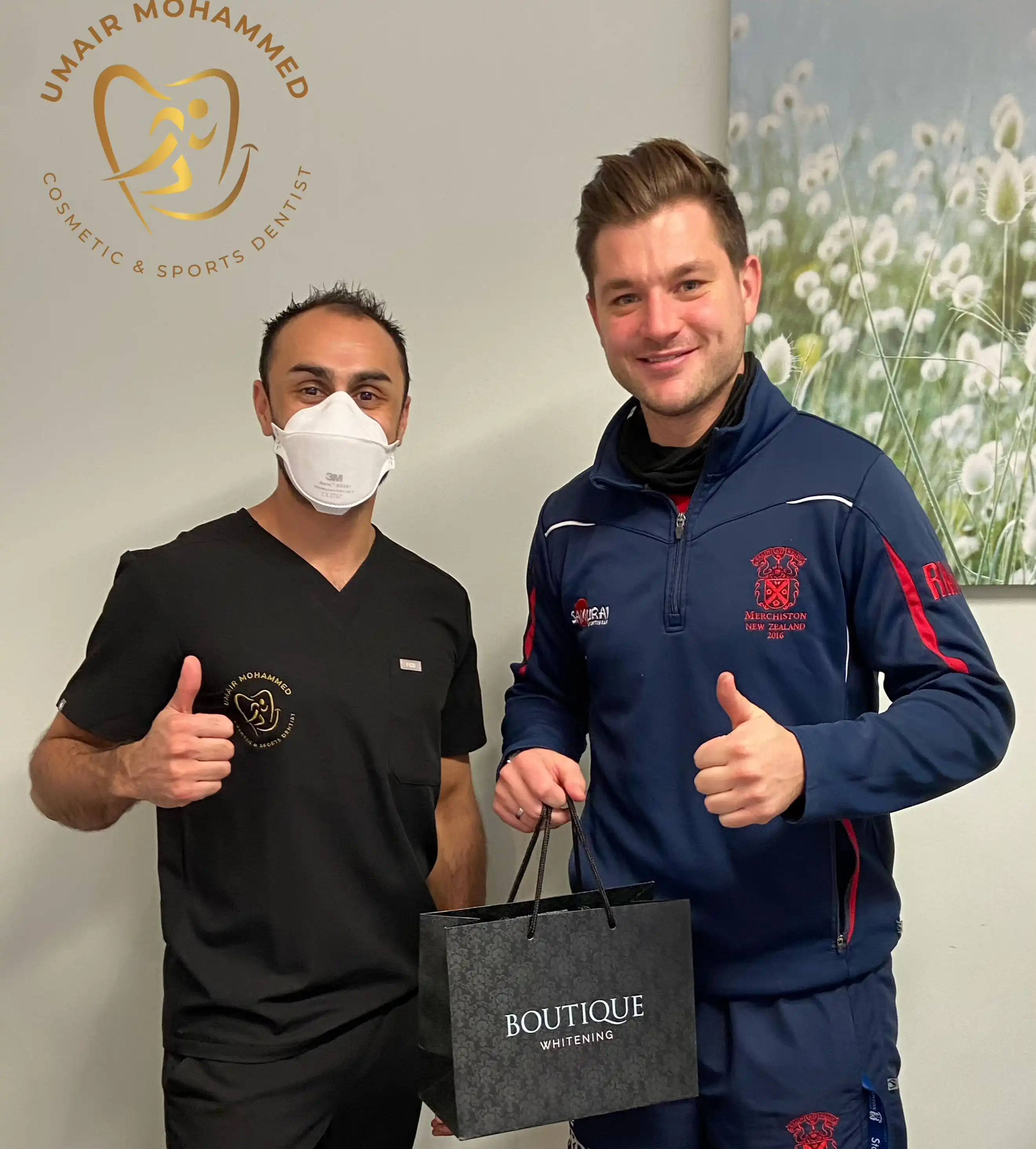 Dr Umair Mohammed with Happy Patient 64